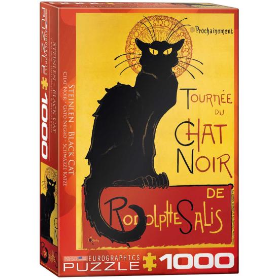 Puzzle Eurographics Chat noir 1000 pièces