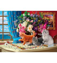 Puzzle Eurographics Chats Curieux 1000 pièces