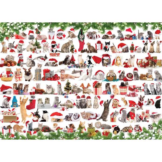 Puzzle 1000 pièces Chats de Noël Eurographics Puzzle 1000 pièces Chats de Noël Eurographics