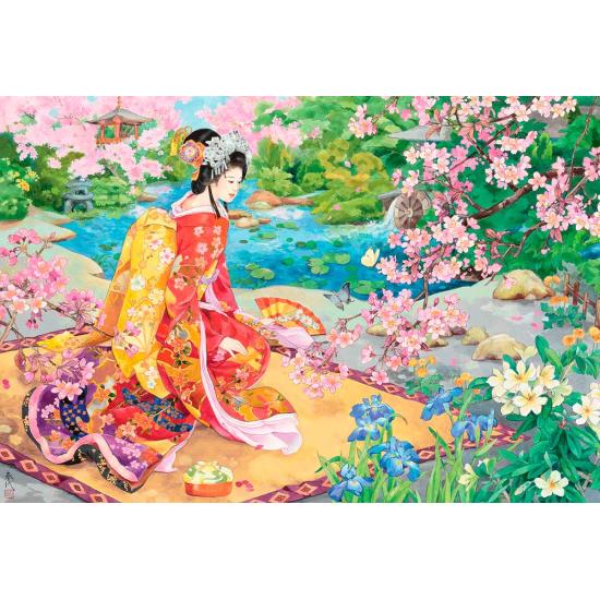 Eurographics Geisha Haru No Uta Puzzle 2000 pièces