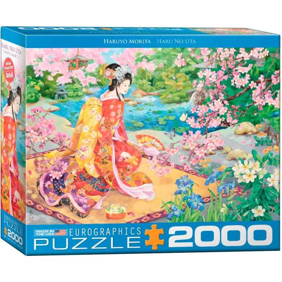 Eurographics Geisha Haru No Uta Puzzle 2000 pièces