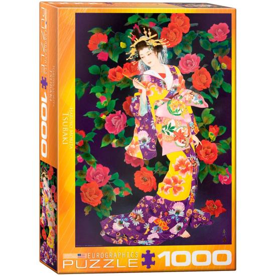 Eurographics Geisha Tsubaki Puzzle 1000 pièces