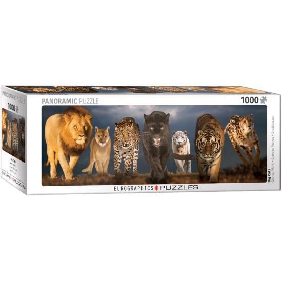Puzzle Eurographics Big Cats 1000 pièces