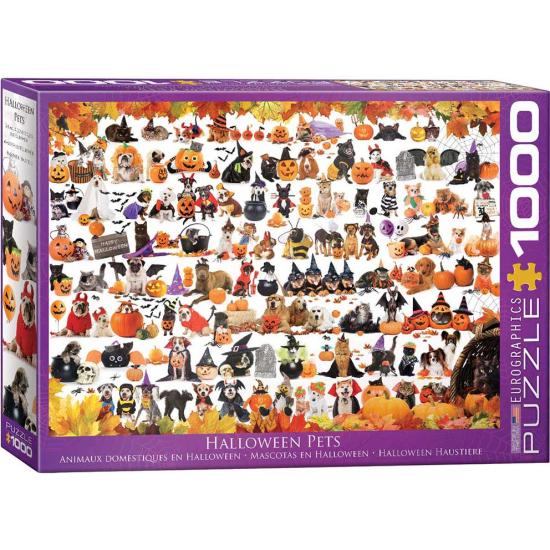 Eurographics Halloween Chatons et chiots Puzzle 1000 pièces