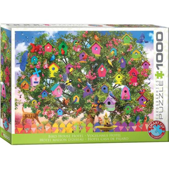 Puzzle Eurographics Hôtel Bird House 1000 pièces