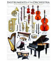 Eurographics Puzzle Instruments d'orchestre 1000 pièces