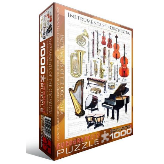 Eurographics Puzzle Instruments d'orchestre 1000 pièces