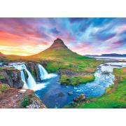 Eurographics Islande Montagne Kirkjufell Puzzle 1000 pièces