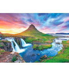 Eurographics Islande Montagne Kirkjufell Puzzle 1000 pièces