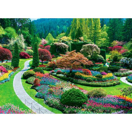 Eurographics Sunken Gardens Butchart Puzzle 1000 pièces