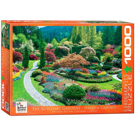 Eurographics Sunken Gardens Butchart Puzzle 1000 pièces
