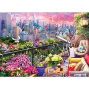 Puzzle Eurographics Jardin Sur Le Toit De New York 1000 pièces