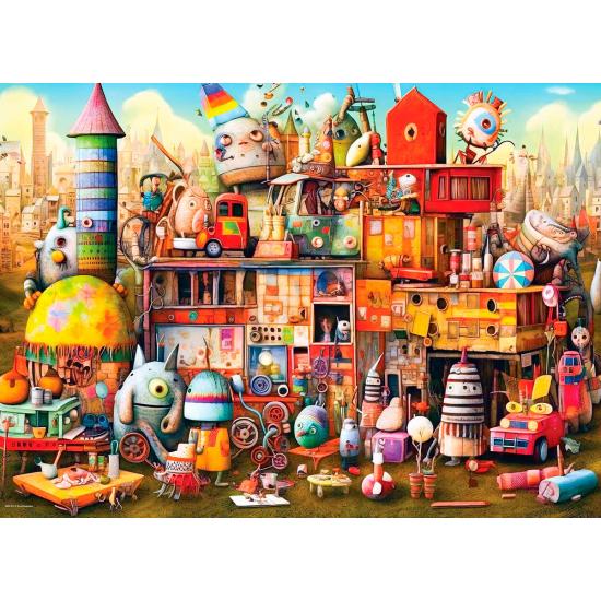 Puzzle Eurographics Jouets Rares XXL 500 Pcs