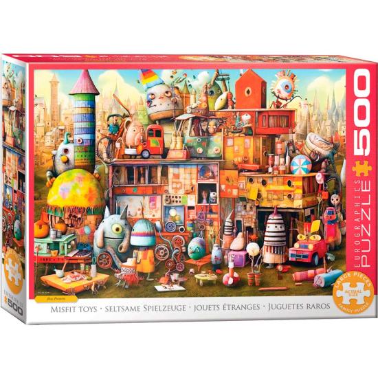 Puzzle Eurographics Jouets Rares XXL 500 Pcs