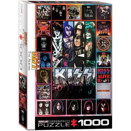 Puzzle Eurographics Kiss, Les Albums, 1000 pièces