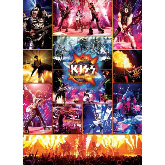 Puzzle Eurographics Kiss, The Hottest Show on Earth, 1000 Pz