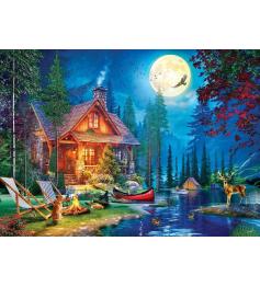 Puzzle Eurographics Chalet du lac Moon 1000 pièces