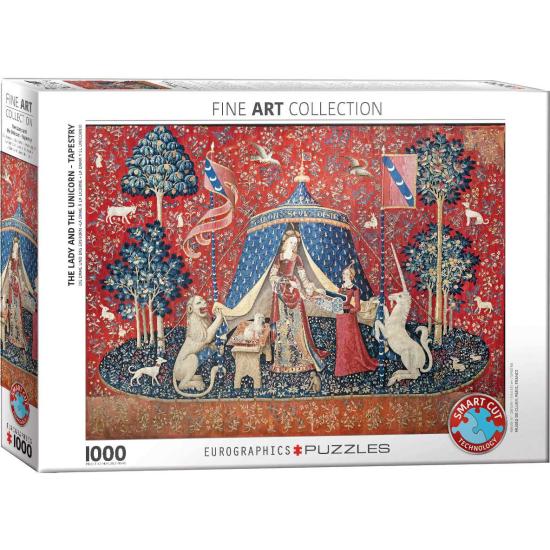 Puzzle Eurographics La Dame Et La Licorne 1000 pièces