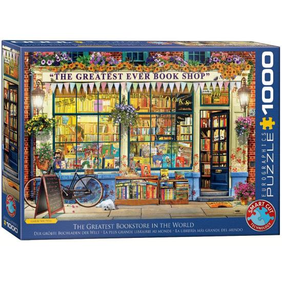 Eurographics Puzzle La plus grande librairie du monde, 1000 P