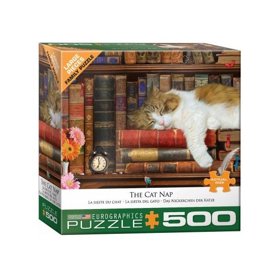 Eurographics Puzzle La Siesta del Gato XXL 500 pièces