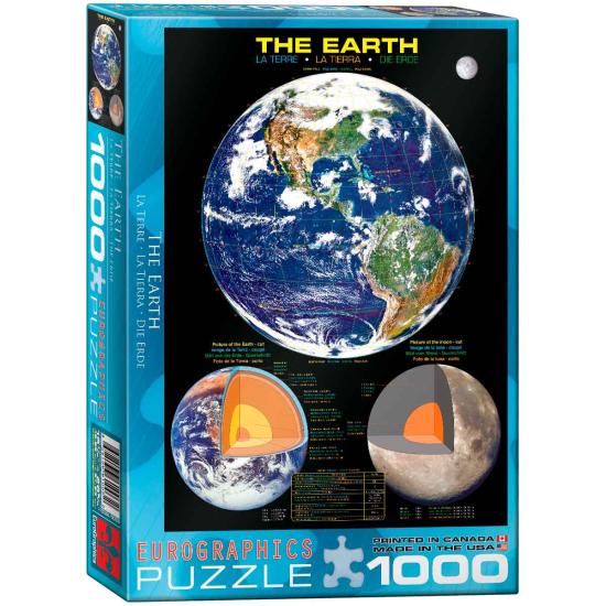 Eurographics Puzzle La Terre 1000 pièces