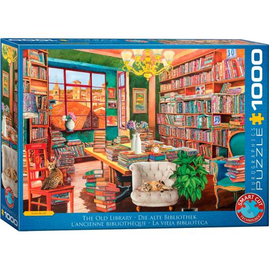 Puzzle Eurographics L'antique Bibliothèque de 1000 pièce Puzzle Eurographics L'antique Bibliothèque de 1000 pièce