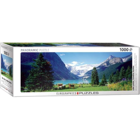 Eurographics Lake Louise, Canada Puzzle 1000 pièces