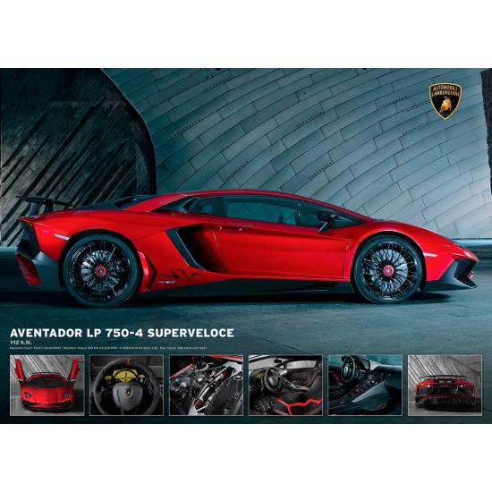 Eurographics Lamborghini Aventador LP750-4 Puzzle 1000 pièces