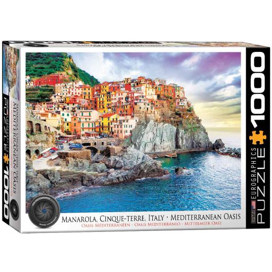 Eurographics Puzzle Les Cinque Terre : Manarola, 1000 pièces