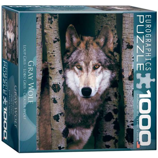 Eurographics Loup gris Puzzle 1000 pièces