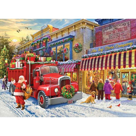 Puzzle Eurographics Mack B6 Le Camion Du Père Noël 1000 pcs