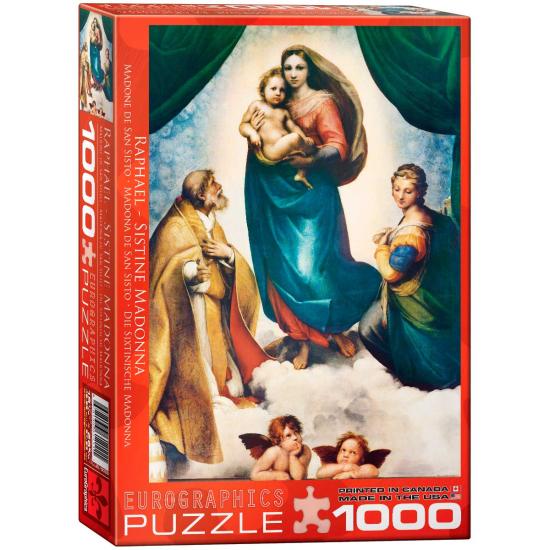 Eurographics Madone de Saint Sisto Puzzle 1000 pièces
