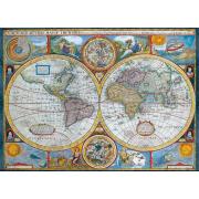 Eurographics Puzzle Carte du monde antique 1000 pièces