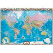 Puzzle carte du monde Eurographics 1000 pièces