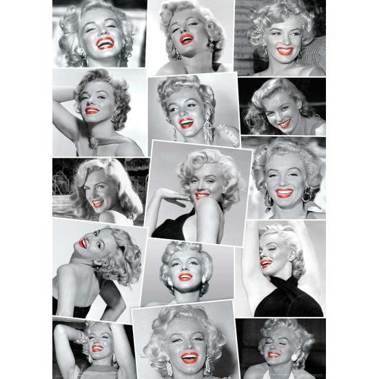 Eurographics Puzzle Marilyn Monroe Lèvres rouges, 1000 pièces