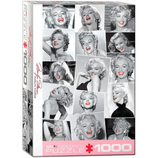 Eurographics Puzzle Marilyn Monroe Lèvres rouges, 1000 pièces