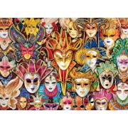 Eurographics Puzzle Masques de carnaval vénitien 1000 pièces