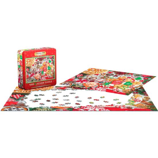 Puzzle de table de Noël Eurographics, boîte de 1000 pièces