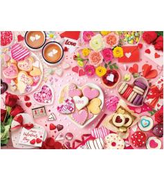 Puzzle Eurographics Table De La Saint-Valentin 1000 pièces