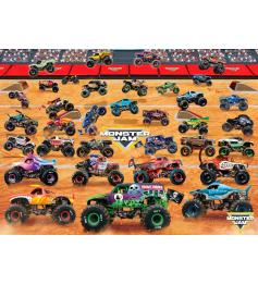 Puzzle Eurographics Monster Jam, Gamme de Camions 1000 pièces