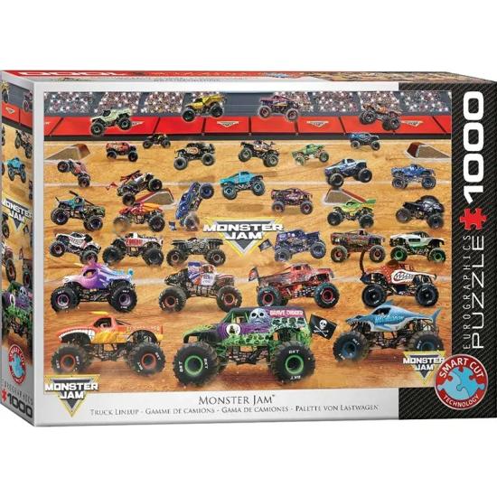 Puzzle Eurographics Monster Jam, Gamme de Camions 1000 pièces