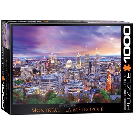 Puzzle 1000 pièces Eurographics Montréal, La Métropole