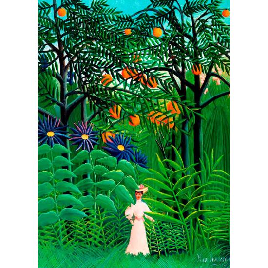 Eurographics Puzzle Femme dans une forêt exotique 1000 pièces