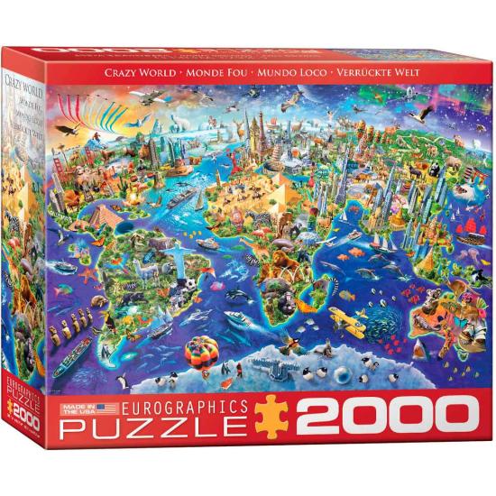 Eurographics Crazy World Puzzle 2000 pièces