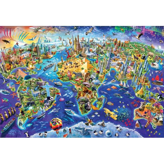 Eurographics Crazy World Puzzle 2000 pièces