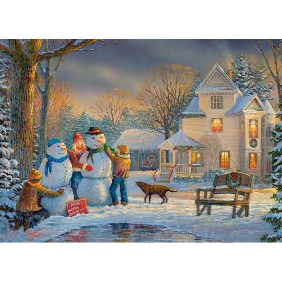 Eurographics Puzzle Bonhommes de neige 1000 pièces