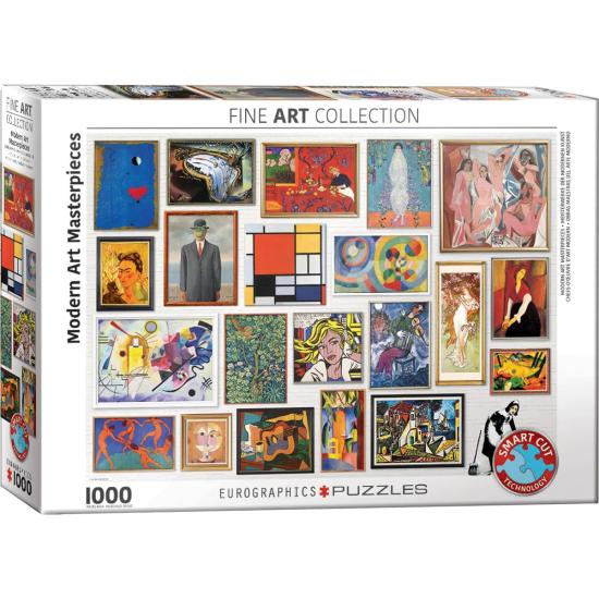 Puzzle Eurographics Chefs-D'Œuvre De L'Art Moderne 1000 pièces