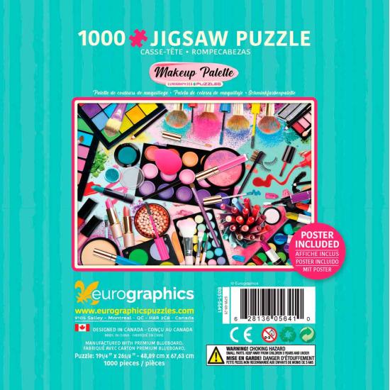 Puzzle palette de couleurs Eurographics, boîte de 1000 pièces
