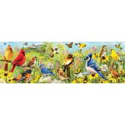 Eurographics Panorama Garden Birds Puzzle 1000 pièces