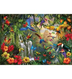 Puzzle Eurographics Paradis Tropical Des Oiseaux XXL 500 Pieces